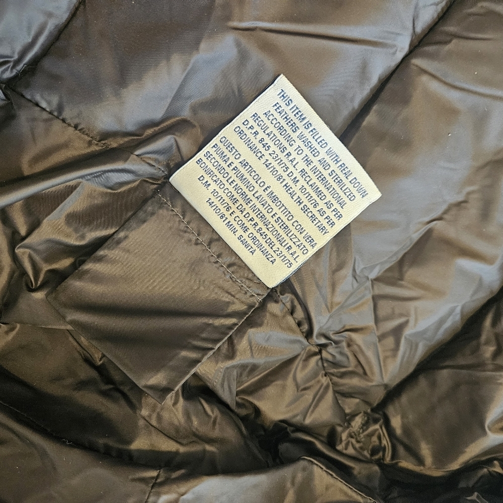 Moncler Puffer Down Black with mink fur accent Jacket - Picture 3 of 14